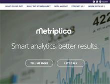 Tablet Screenshot of metriplica.com